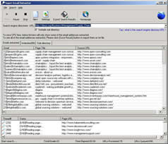 Screenshot of Super Email Extractor